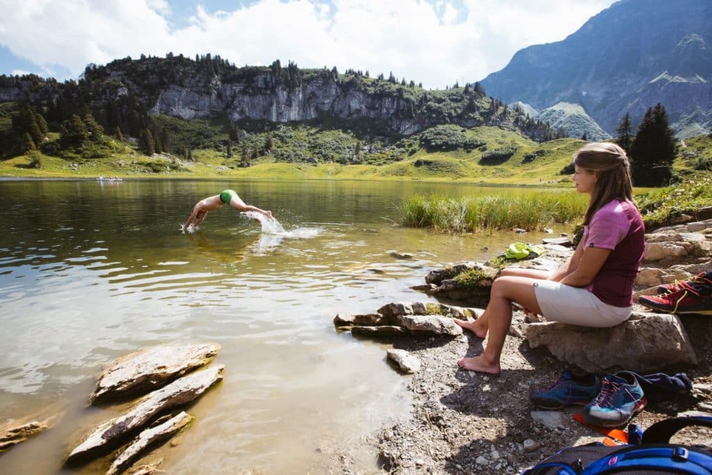 Sommerurlaub in den Bergen