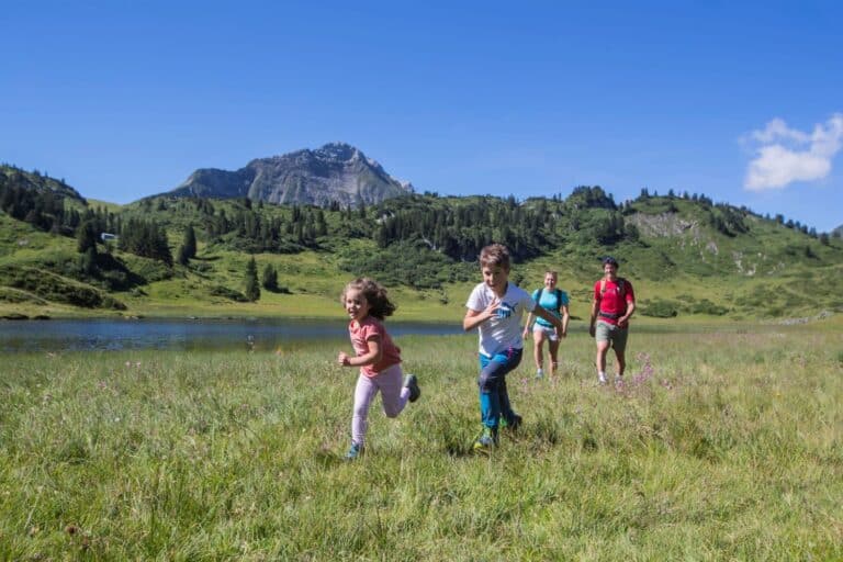 Familienurlaub in den Bergen