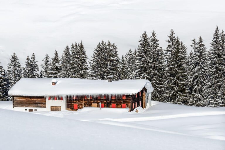 Winterurlaub in den Bergen
