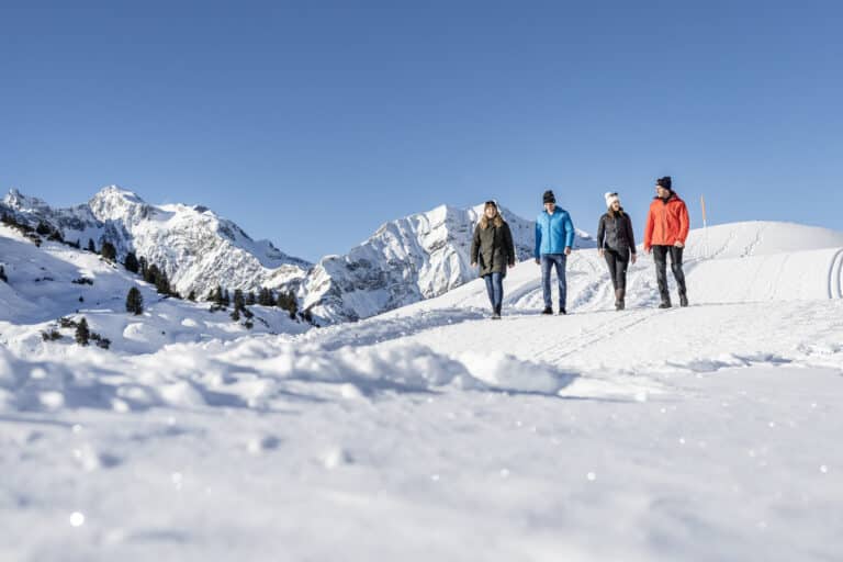 Winterwandern in Warth-Schröcken