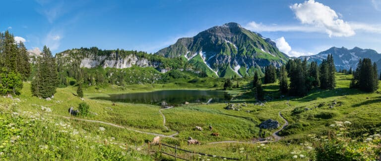 Sommerurlaub in den Bergen