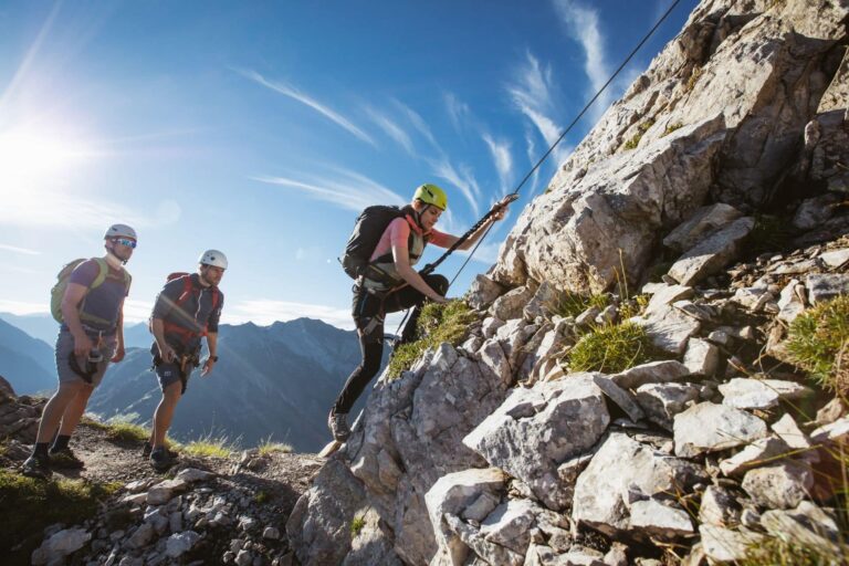Klettertour in Warth-Schröcken