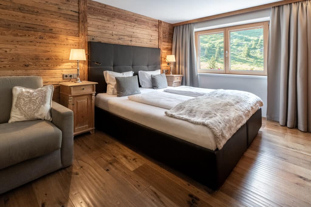 Schlafzimmer Apartment Almrausch