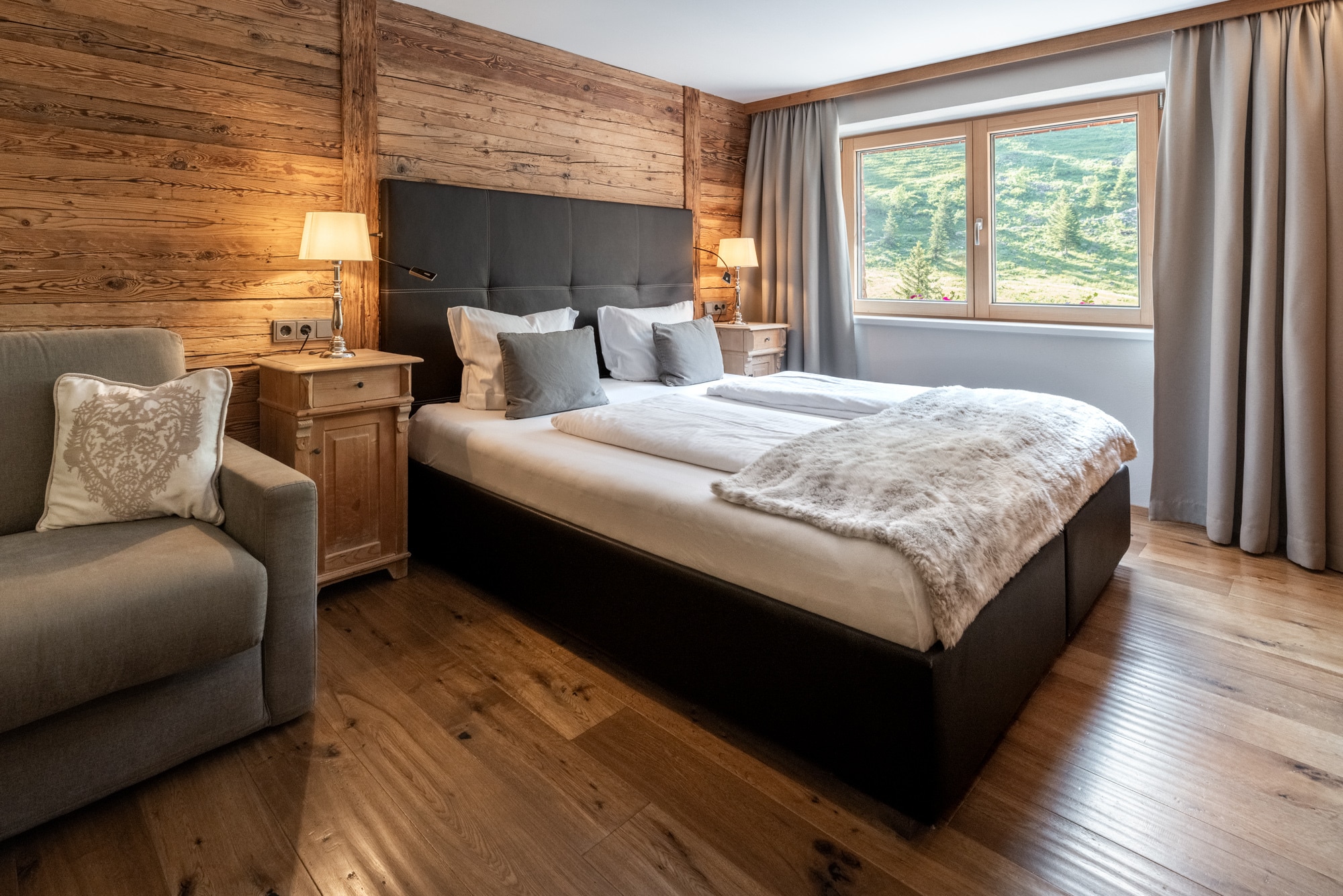 Schlafzimmer Apartment Almrausch