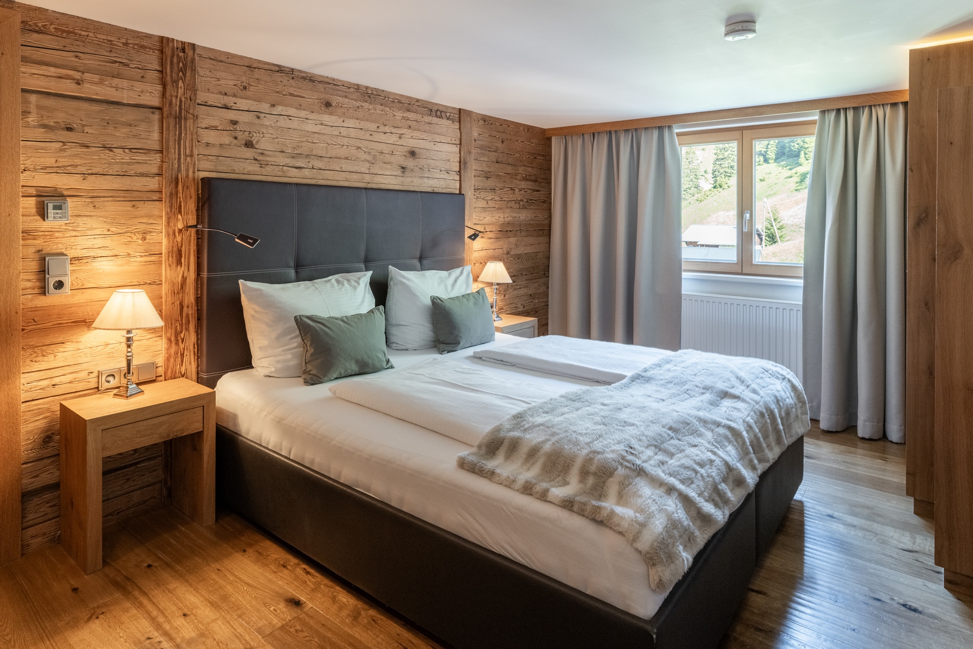 Schlafzimmer Apartment Almrausch