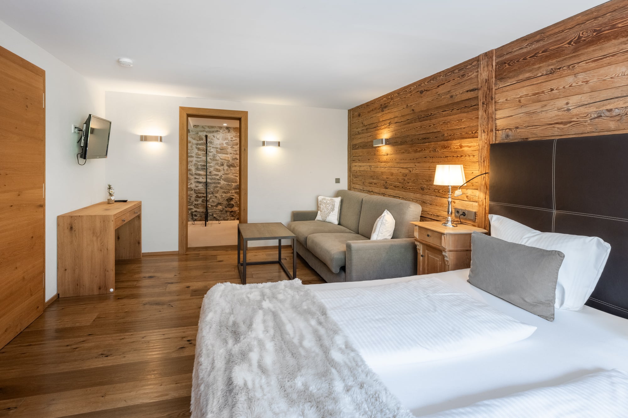 Schlafzimmer Apartment Almrausch