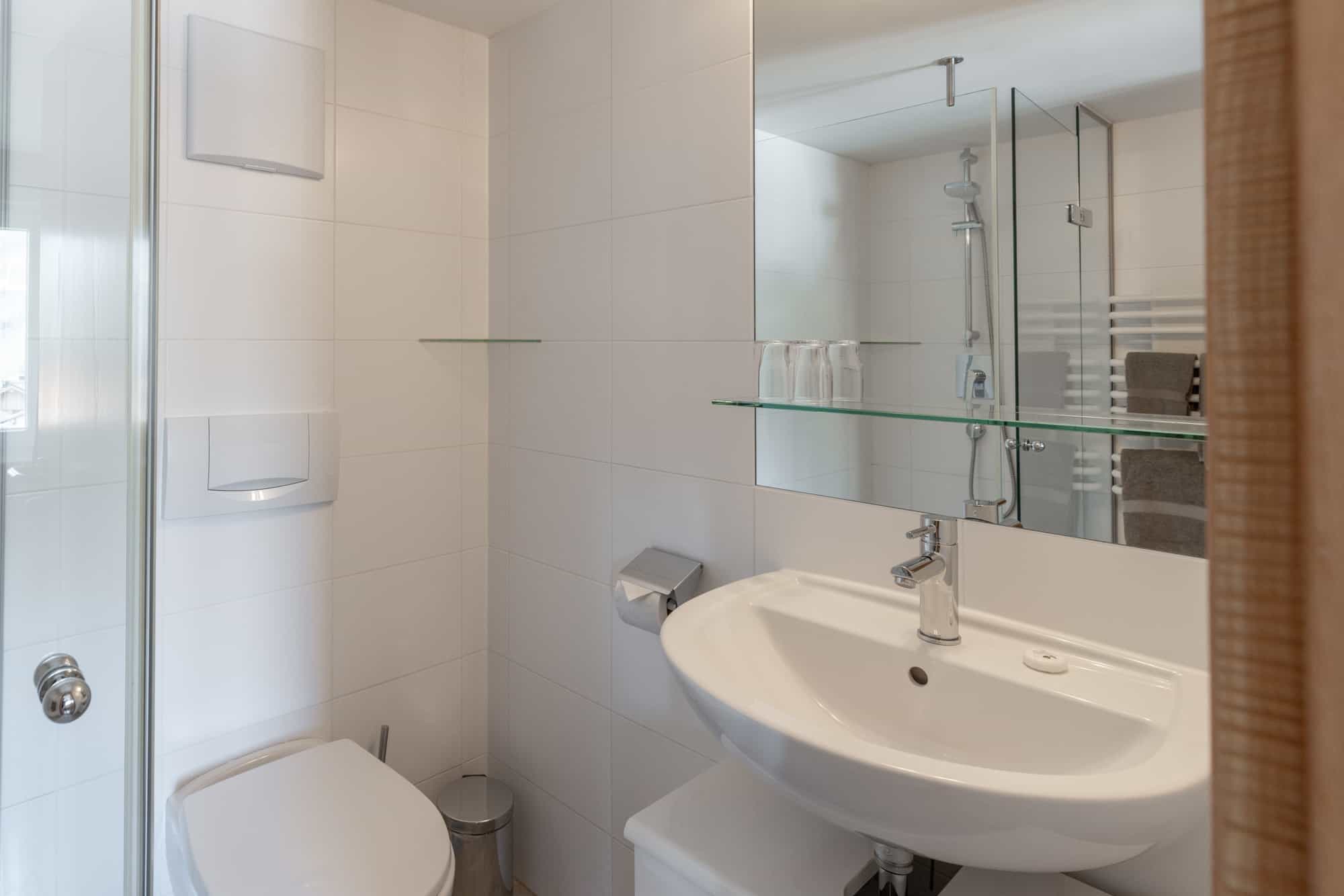 WC im Schlafzimmer im Apartment Bergrößle XL