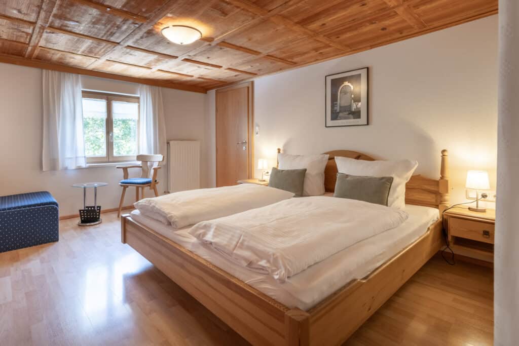Schlafzimmer im Apartment Bergrößle XL