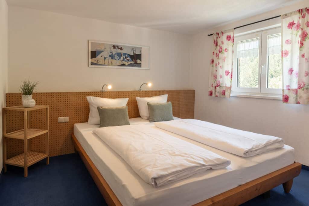 Schlafzimmer im Apartment Panorama